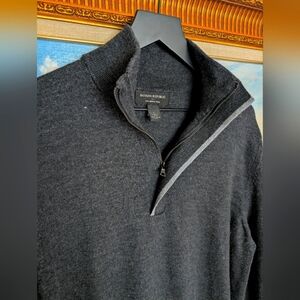 Banana Republic Charcoal Wool Sweater